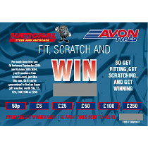 Avon Tyres scratchcard